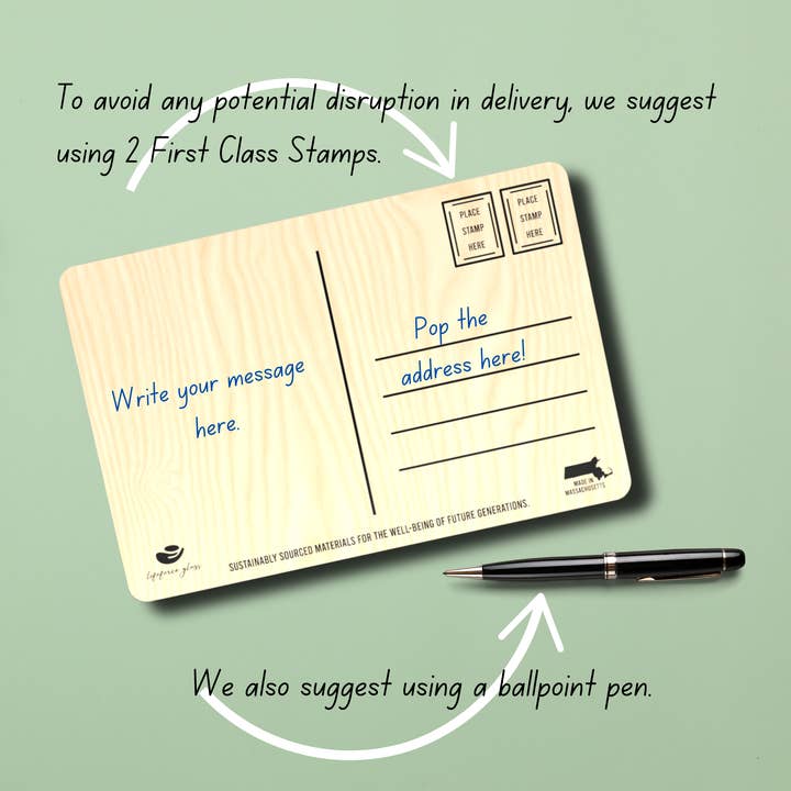 Lifeforce Glass, Inc. - Vente Cartes postales - Meilleur Papa du Monde, Carte Postale en Bois Durable4