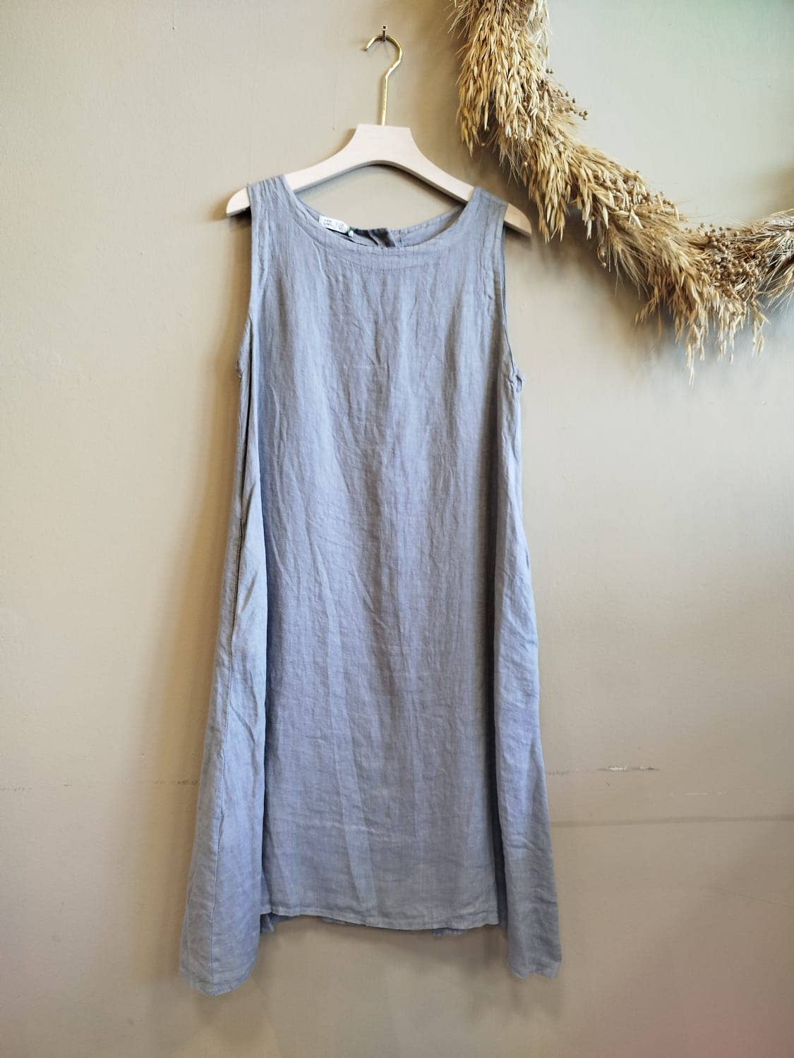 Linos y Textiles – wholesale Dress – Women's – REF 29306 SHORT SLEEVE DRESS SISA LINEN 100%14