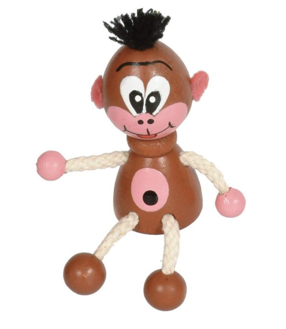 Toywood - Wholesale Wood Toy - Kids - Wooden Magnet - Monkey - Handcrafted0