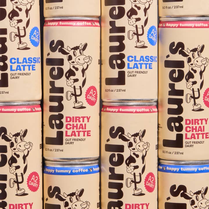 Laurel's Coffee - Wholesale Iced Coffee/Cold Brew - Dirty Chai Latte (8oz x 12pk) 1