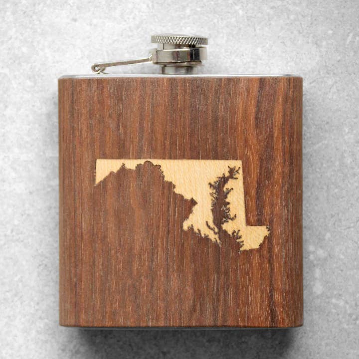 Autumn Woods Collective - Wholesale Flask - Flask - Choose Your State0