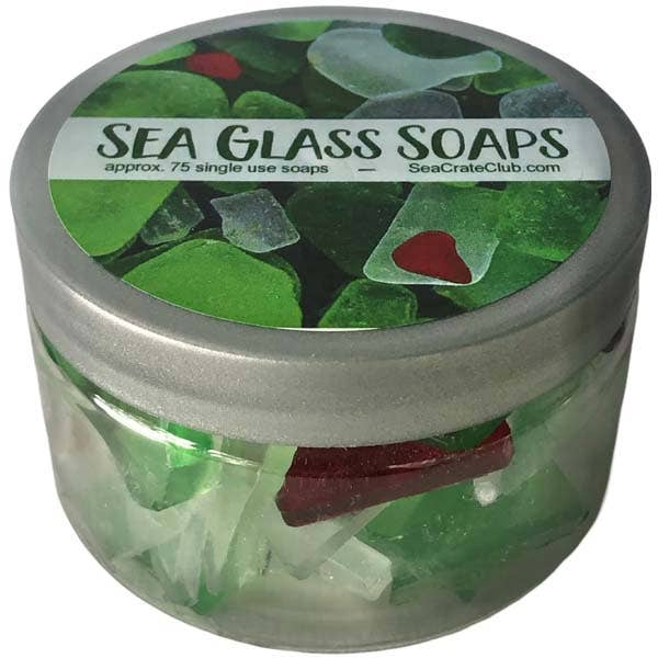 B McVan Designs - Wholesale Bar Soap - Christmas - Sea Glass Soap1