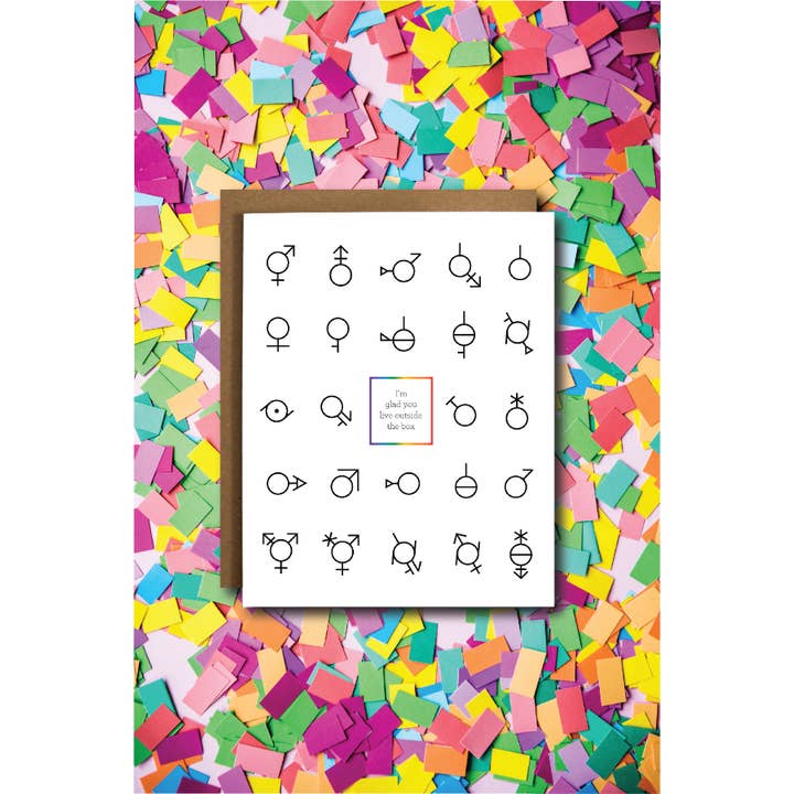 The Card Bureau – wholesale Everyday greeting card – Gender Nonconforming Card1