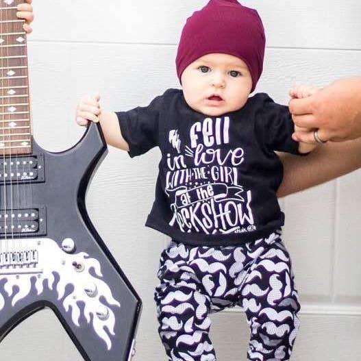 Fell in Love with a Girl in a Rock Show Tee for wholesale by spillthebeansetc