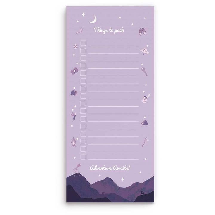Adventures Notepad for wholesale by Compoco