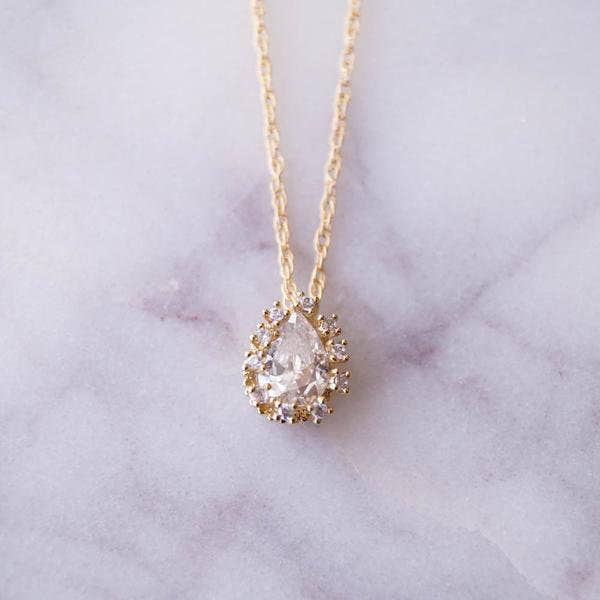 Collar de lágrima para venta al por mayor de Wander + Lust Jewelry