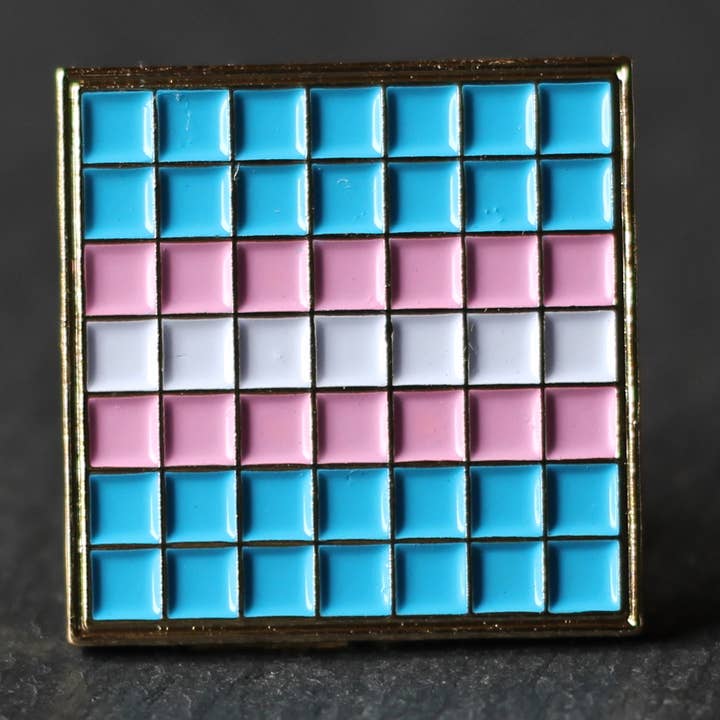 Real Sic - Wholesale Lapel Pin/Button - Transgender Pride Pin - LGBT Pride - Trans Pride Enamel Pin
