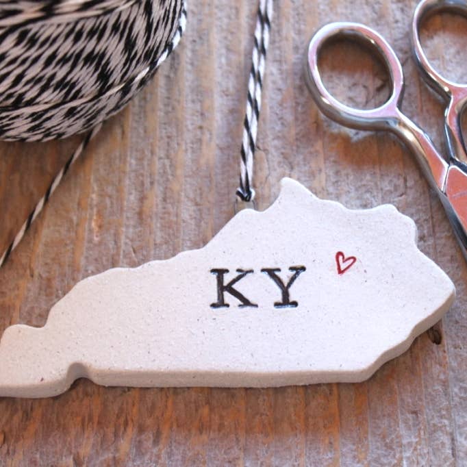 Tasha McKelvey - Wholesale Ornament - Custom State-Pride Holiday Ornament w/ State's Abbreviation1