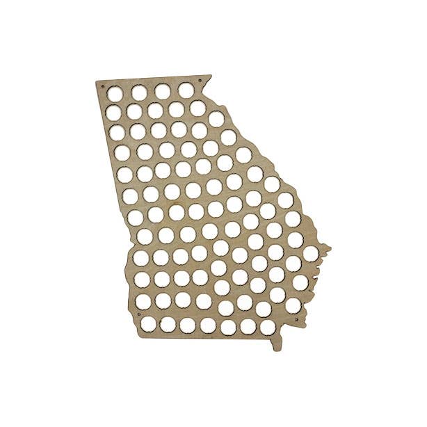 Torched Products – Engroshandel 3D-vægkunst – Mænds gave tilstand øl cap kort - Beer Cap Collector/Display60