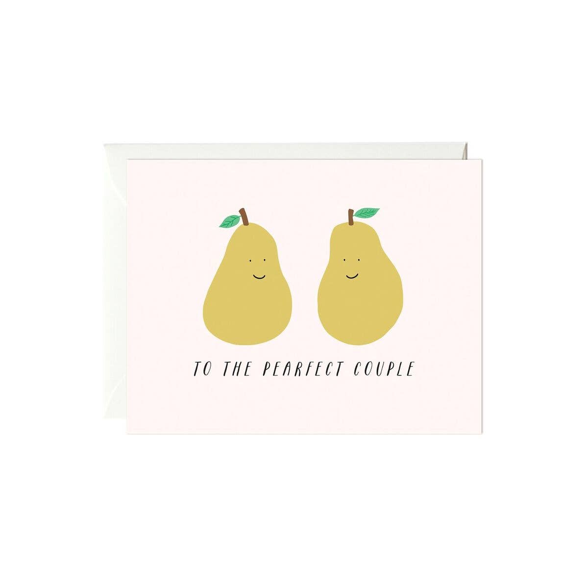 Paula & Waffle - Wholesale Love Card - Pearfect Couple Card0