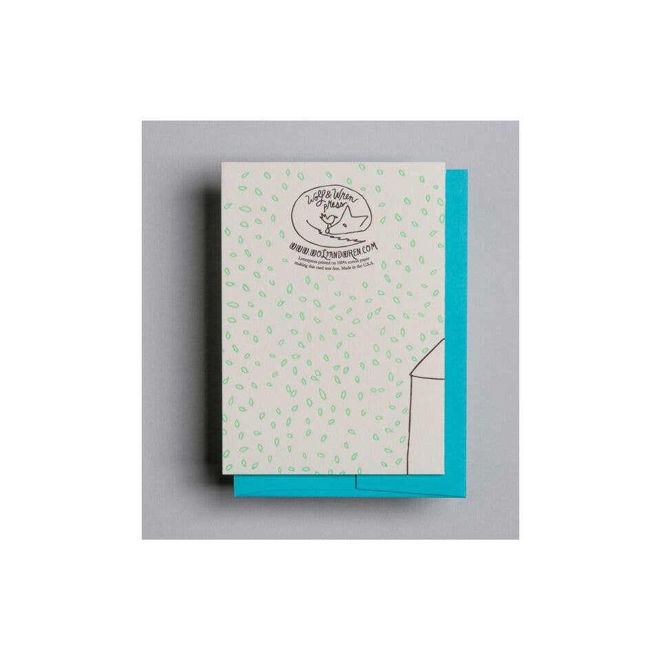 Wolf & Wren Press - Wholesale Birthday Card - Female Portrait Birthday1