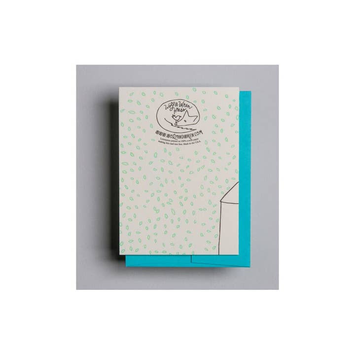 Wolf & Wren Press - Wholesale Birthday Card - Female Portrait Birthday1