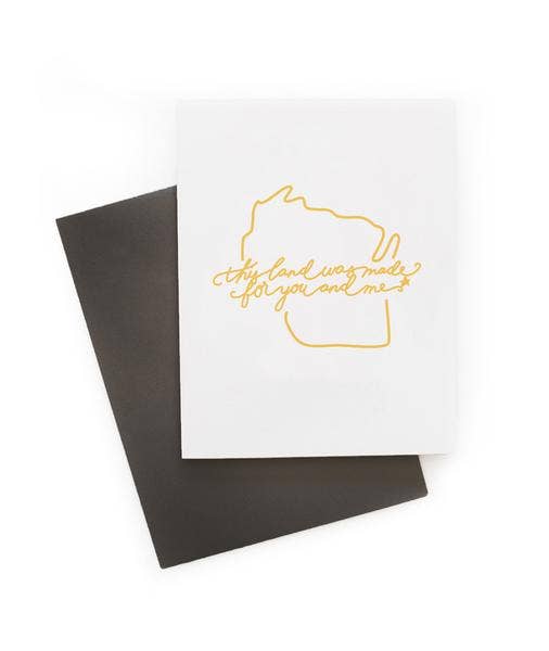 Belle & Union – wholesale Everyday greeting card – This Land Greeting Card Series18