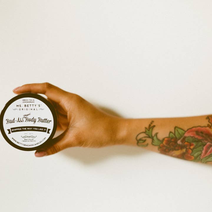 Ms. Betty's Original - Wholesale Body Balm/Butter - Bad-Ass Whipped Body Butter 4 Ounce4