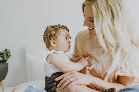 Chewable Charm - Wholesale Teething Necklace - Baby - The Audrey Teething Necklace5