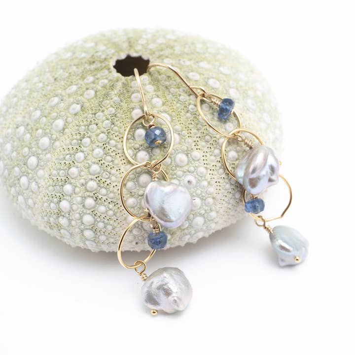 “electric eel" earrings for wholesale by Midori Jewelry Hawaii