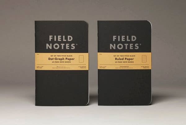 Field Notes - Wholesale Notebook - Pitch Black Note Book1