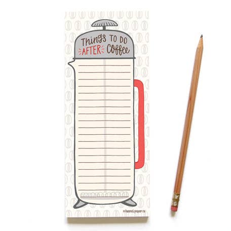 Hennel Paper Co. - Wholesale Notepad - Notepad - Coffee1