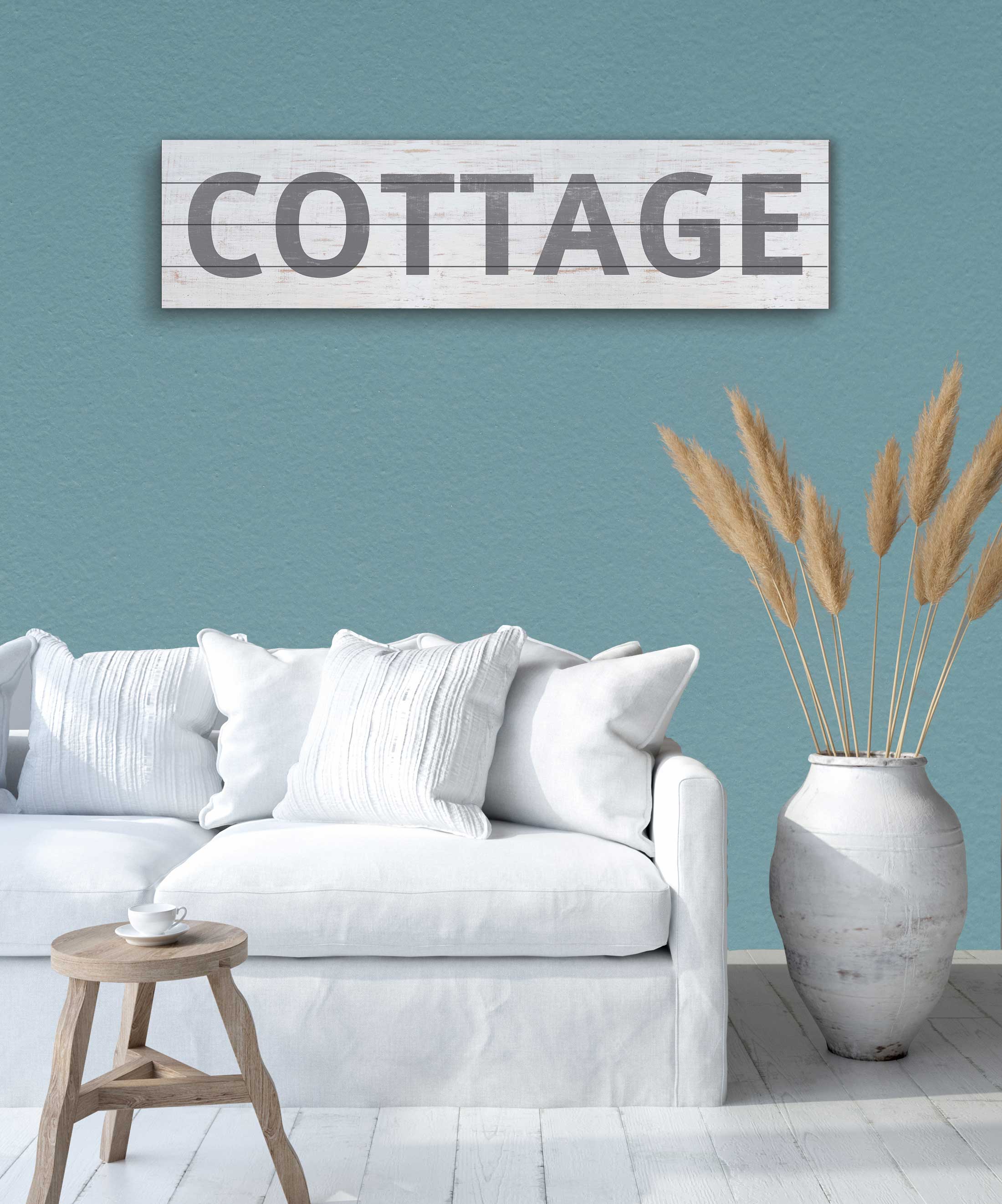 Kindred Hearts - Wholesale Sign - 40x10  Cottage Slatted Sign1