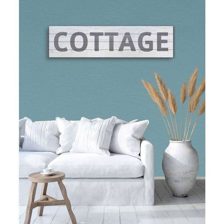 Kindred Hearts - Wholesale Sign - 40x10 Cottage Slatted Sign1