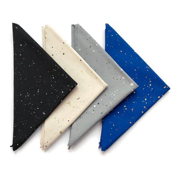 Galaxy Space Bandana peint à la main pour la vente par Little Lark