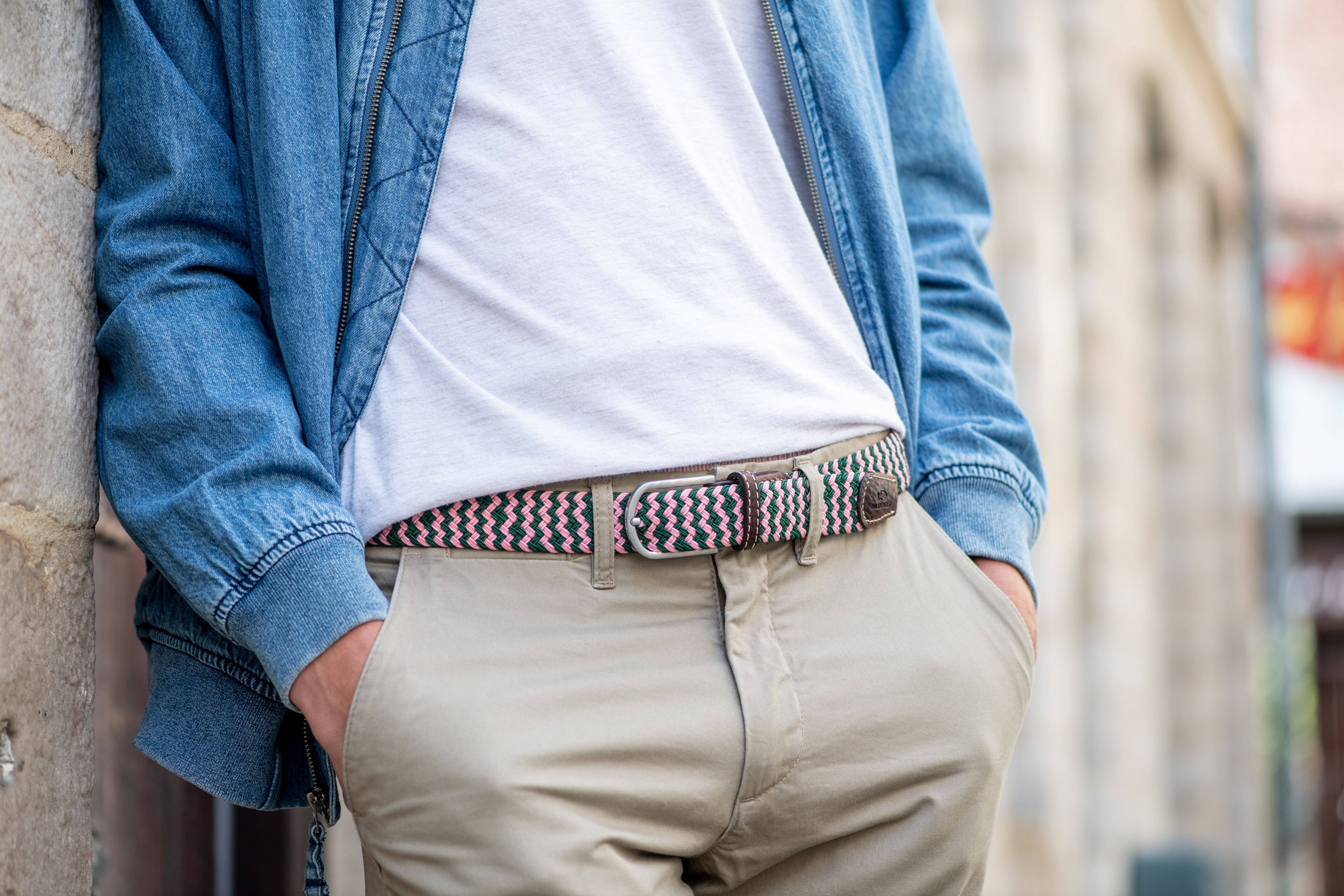 BILLYBELT – wholesale Bälte - Unisex – Berlin elastiskt flätat bälte1