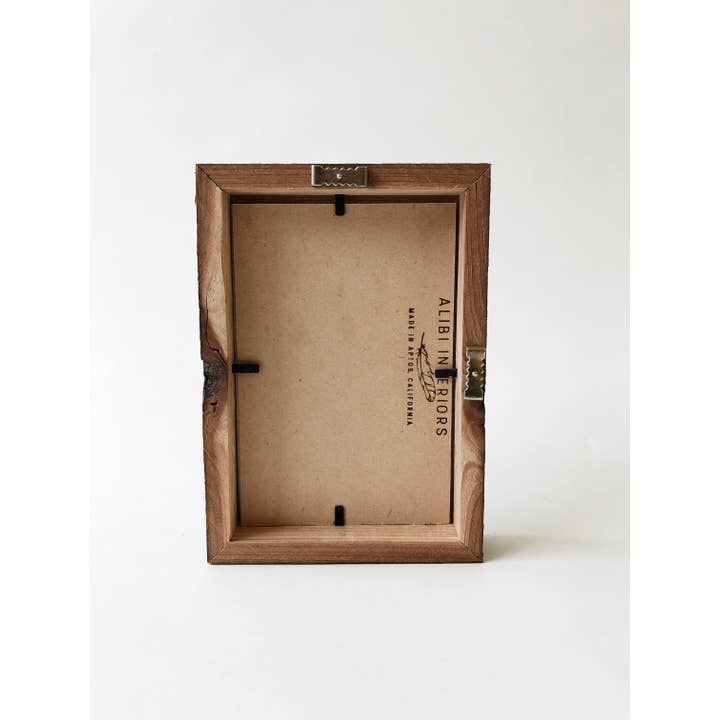 Alibi Interiors – wholesale Bildram – Återvunnet trä fotoram 4x6 galleri ram2