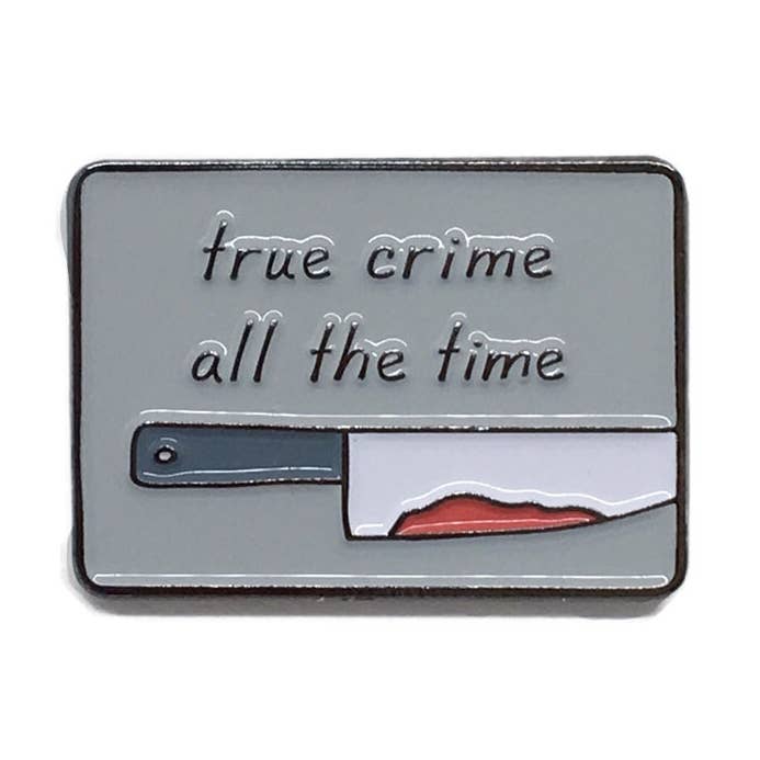 Tiny Hooray - Wholesale Lapel Pin/Button - True Crime Enamel Pin0