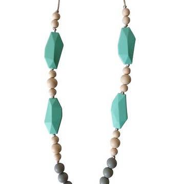 Chewable Charm - Wholesale Teething Necklace - Baby - The Emma - Silicone Teething Necklace