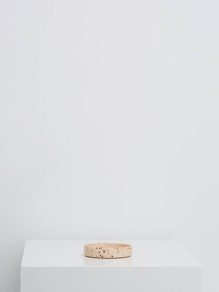 Bandeja pequeña de terrazo - Sal para venta al por mayor de Capra Designs