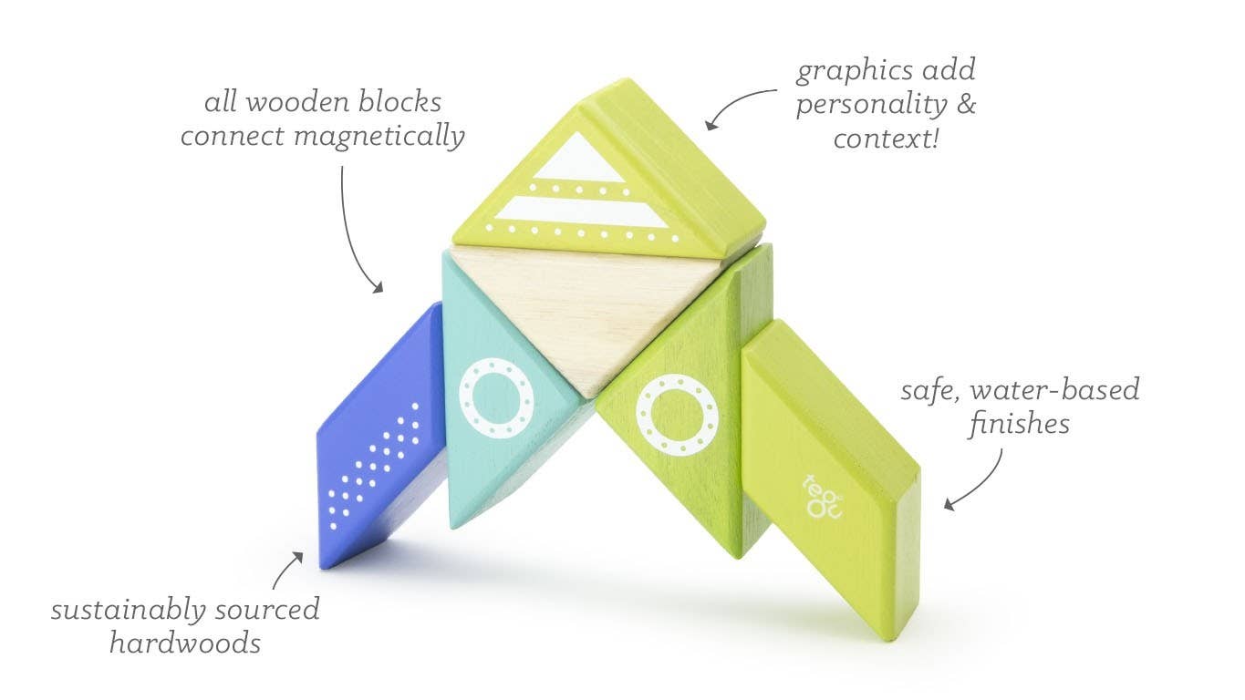 Tegu - Wholesale Wood Toy - Kids - Travel Pals - Magnetic Wooden Block Set2