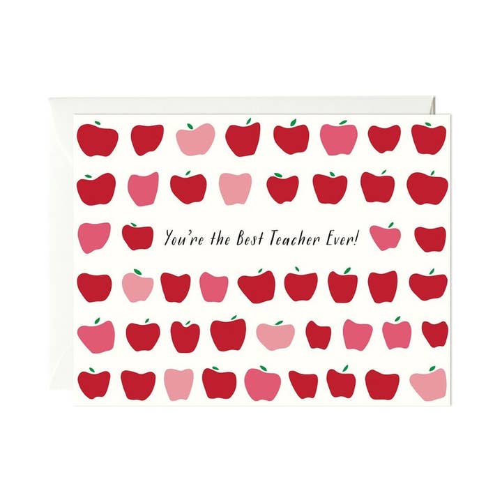 Best Teacher Card for wholesale by Paula & Waffle