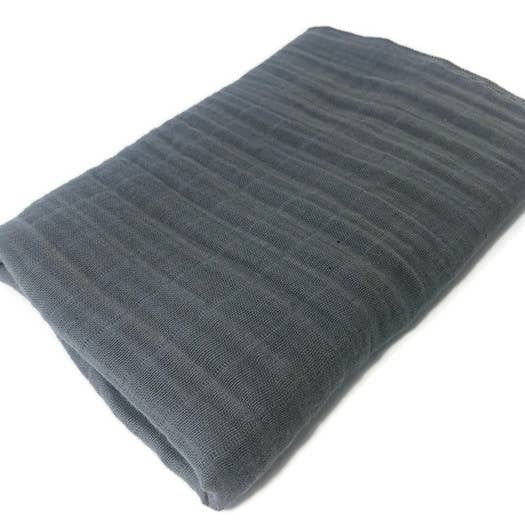 CHARCOAL GREY SWADDLE for wholesale by Olli+Lime