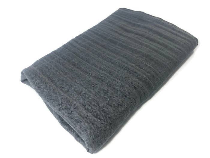 CHARCOAL GREY SWADDLE for wholesale by Olli+Lime