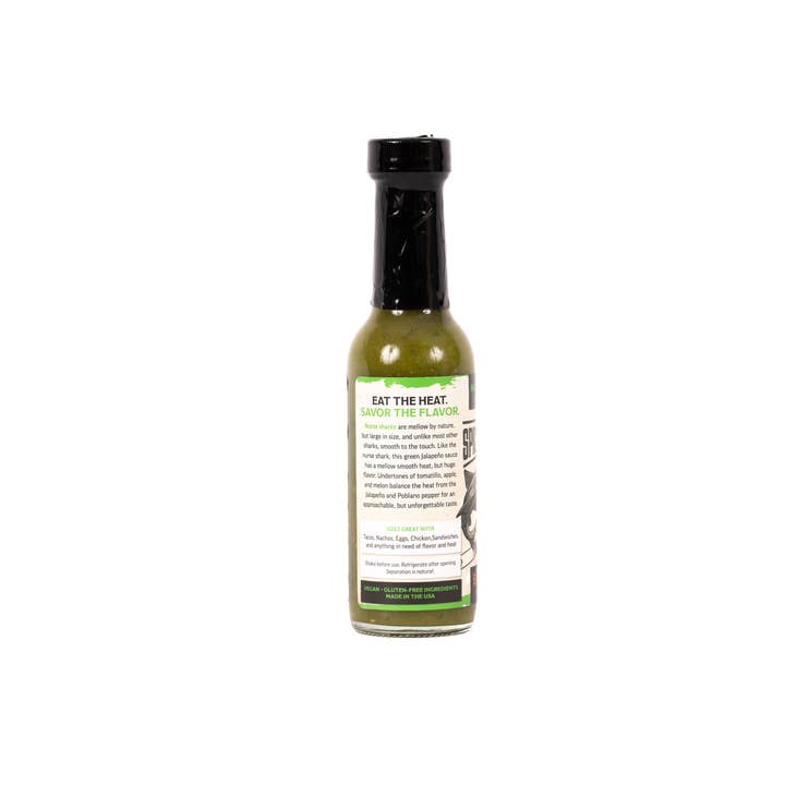 The Spicy Shark - Vendita all'ingrosso Salse piccanti - Salsa piccante Squalo Infermiera (Jalapeno)1