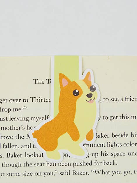 Corgi Magnetic Bookmark for wholesale by IMPAPER