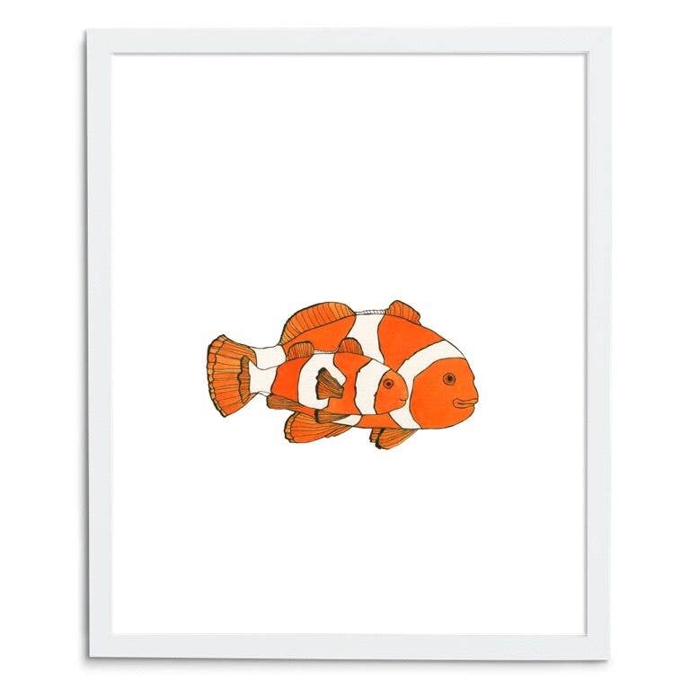 Wee Wild Ones - Vendita all'ingrosso Stampa artistica - Stampe di pesce pagliaccio 8» x 25,4 cm1