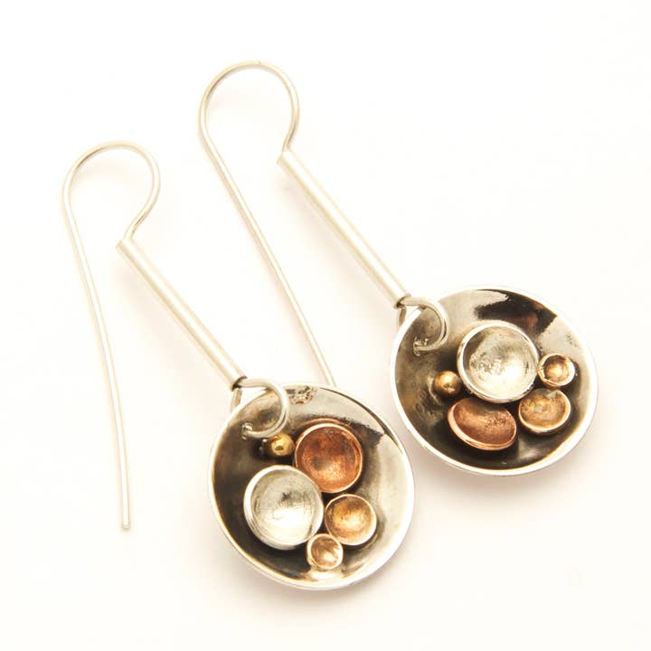 Pebbles on the beach series earrings for wholesale by Tamara Kelly Designs