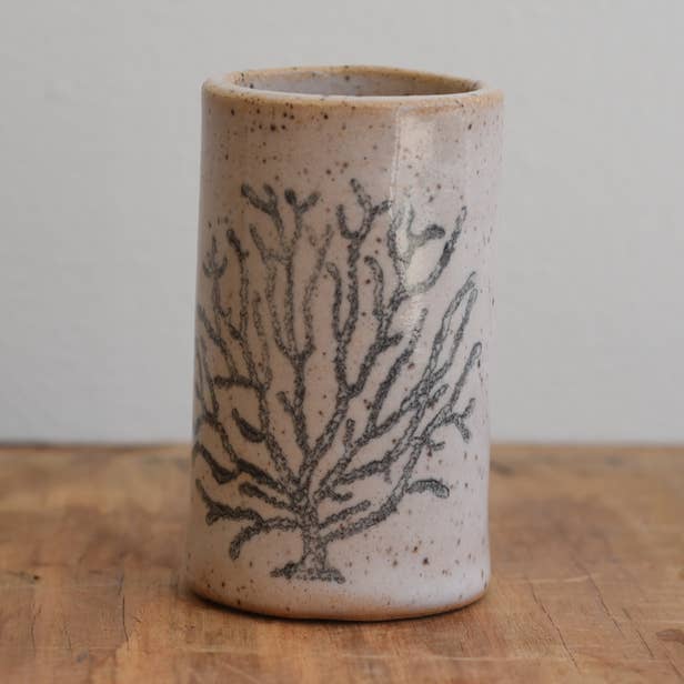Tiny Tumbler - Coral for wholesale by Mud & Maker