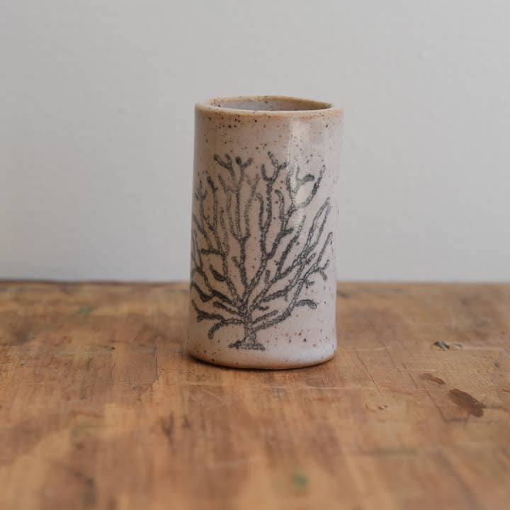 Tiny Tumbler - Coral for wholesale by Mud & Maker