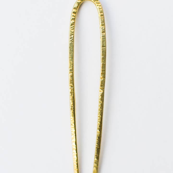 CA Makes - Wholesale Hair Pin - Hammered- 3"