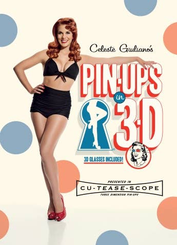 Schiffer Publishing - Wholesale Display Book - Celeste Giuliano's Pin-ups in 3-D0