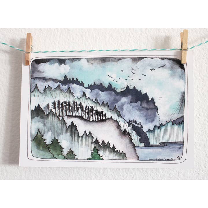 michele maule - Wholesale Postcard - Pacific Northwest Coast Postcard1