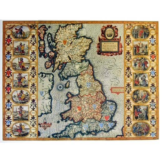 Britain 1611 for wholesale by Historic Urban Plans, Inc.