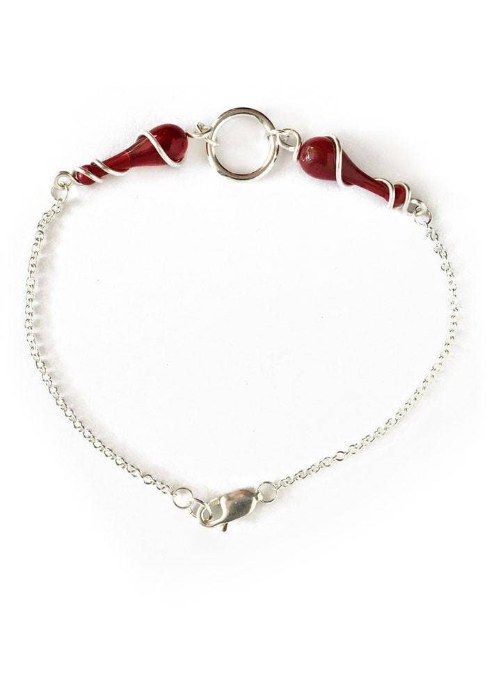 Sundrop Jewelry - Wholesale Charm/Dangle Bracelet - Libra Bracelet - Lobster with 1-inch Extender12