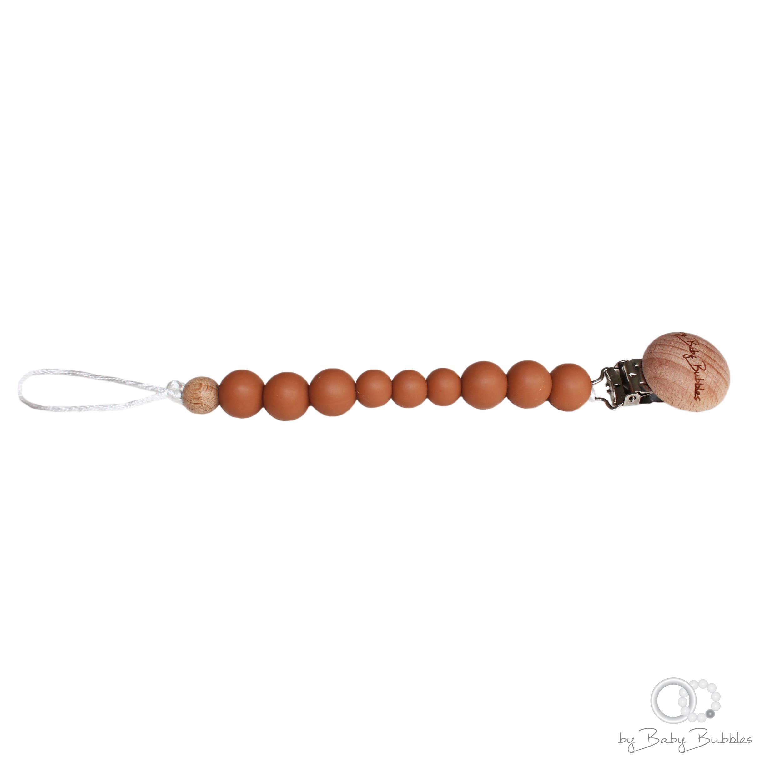 byBabyBubbles - Vente Pince à tétine – bébé - Attache-tétine Hazel Simple1