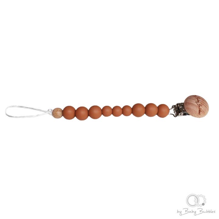 byBabyBubbles - Vente Pince à tétine – bébé - Attache-tétine Hazel Simple1