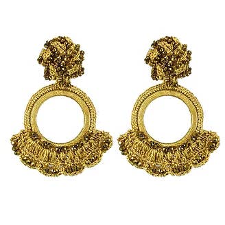 Orecchini Weave per la vendita all'ingrosso da parte di NARA HANDMADE JEWELRY