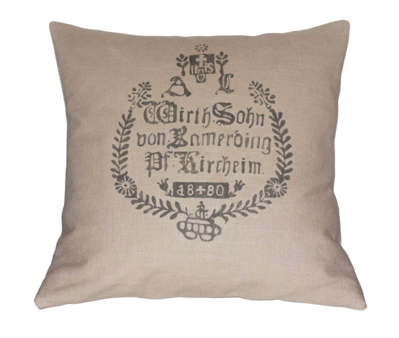 de Beauchêne & Co - Vente Housse de coussin - German Wirth Sohn Grain Sack Housse d'oreiller4