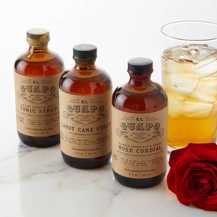 El Guapo - Wholesale Cocktail Mix/Syrup - Syrups: Rose Cordial